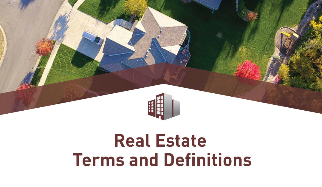 Real Estate Terms & Definitions